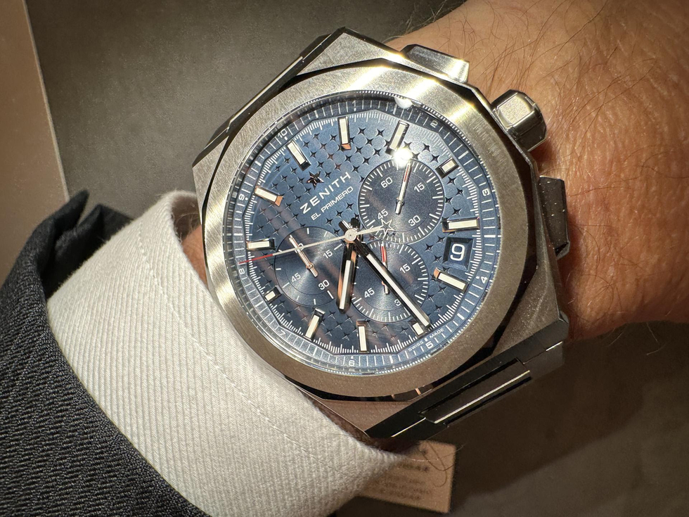 7. Benoit de Clerck, CEO ve Başkan, Zenith Zenith Defy Skyline Chronograph