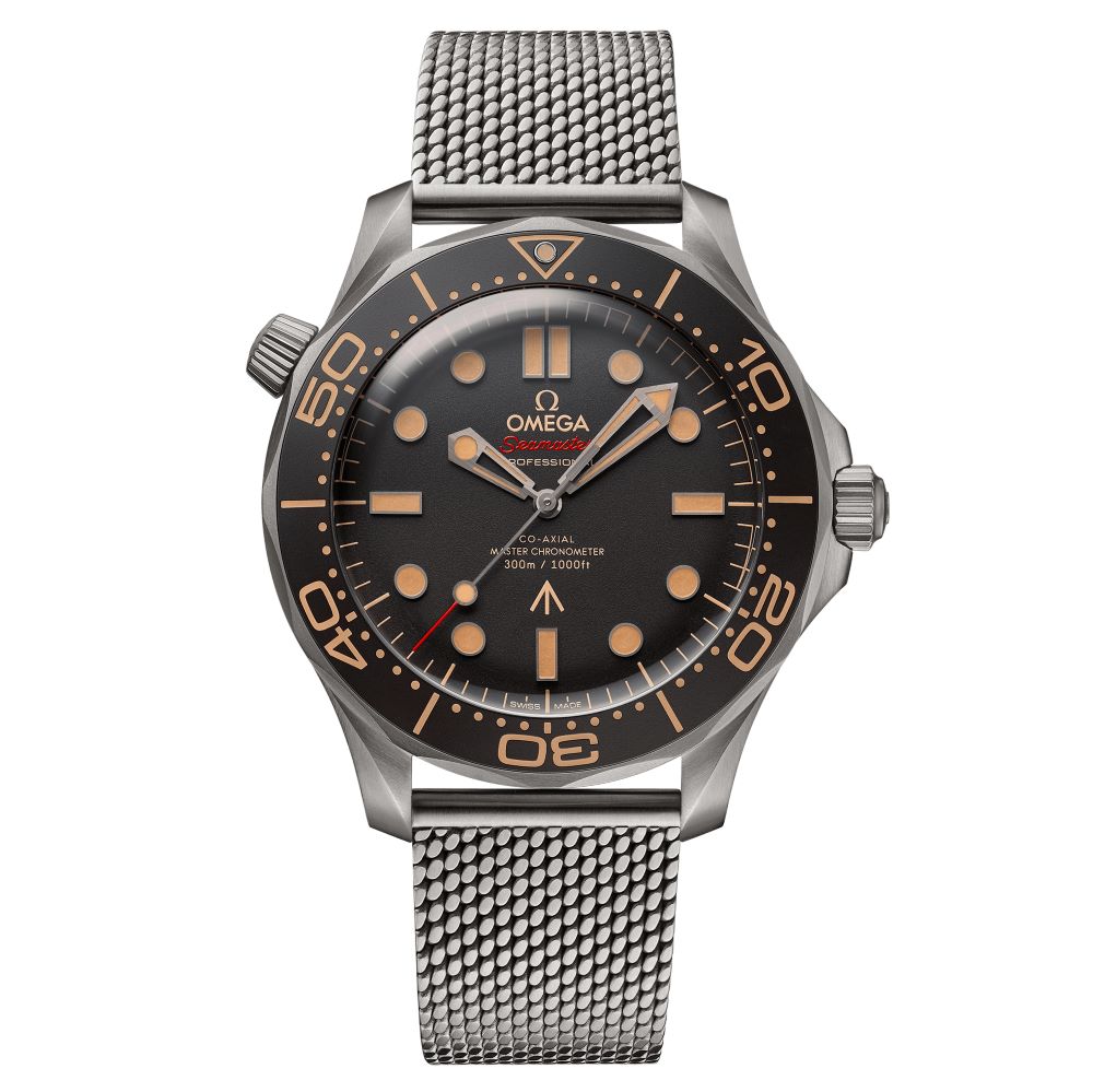 7.Omega Seamaster Diver 300M 007 Edition “No Time to Die”