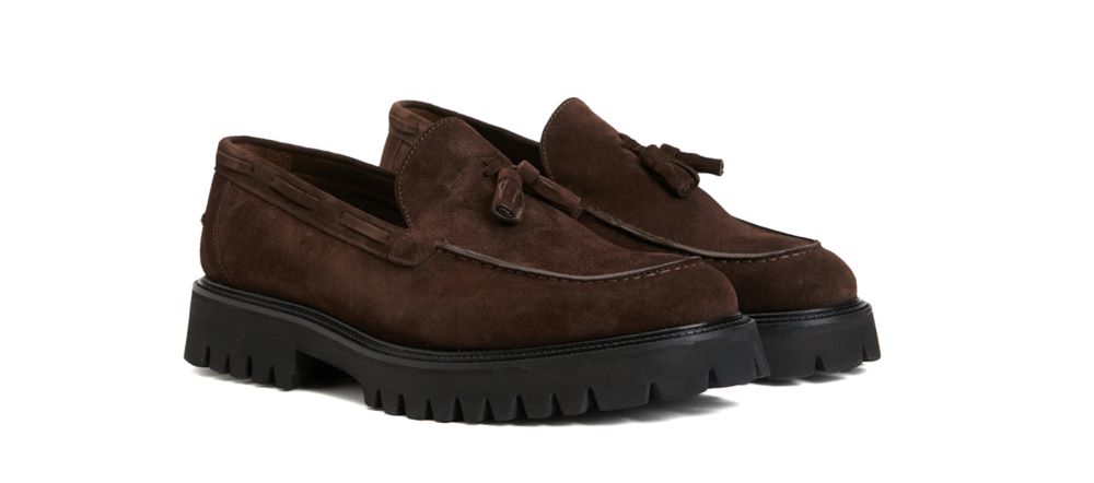 Beymen Club Kahverengi Püskül Detaylı Erkek Deri Loafer