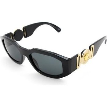 Versace Siyah Dikdörtgen Güneş Gözlüğü