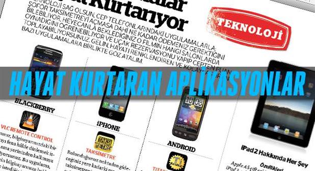 Bu uygulamalar, hayat kurtarıyor