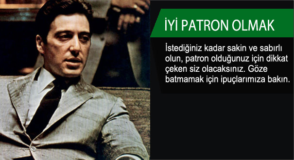 İyi patron olmak için öneriler