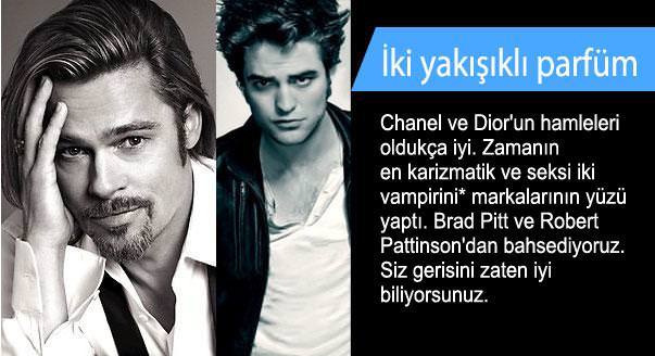 İki 'yakışıklı' parfüm!
