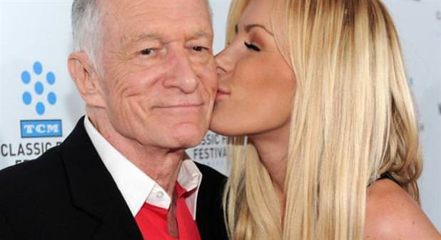 Playboy 'patronu' Hefner sonunda evlendi
