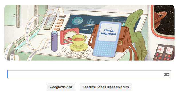 Google'dan Douglas Adams'a özel doodle