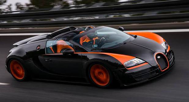 En hızlı üstü açık otomobil: Bugatti Veyron Grand Sport Vitesse WRC
