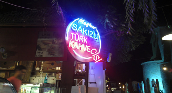 Meşhur Sakızlı Türk Kahvecisi