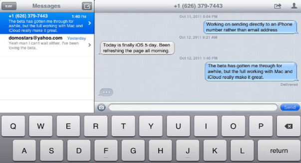 iMessage kaldırıldı!