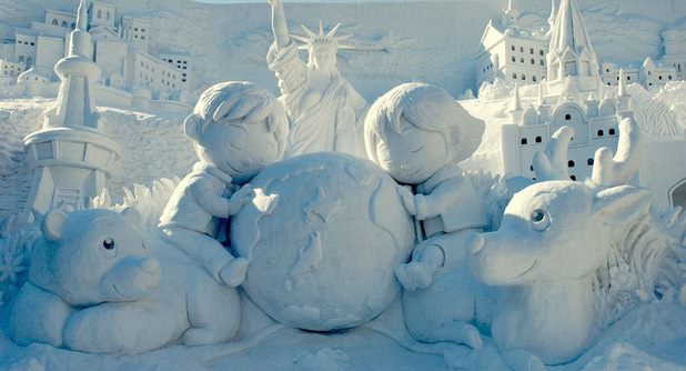 Buzun en yaratıcı hali