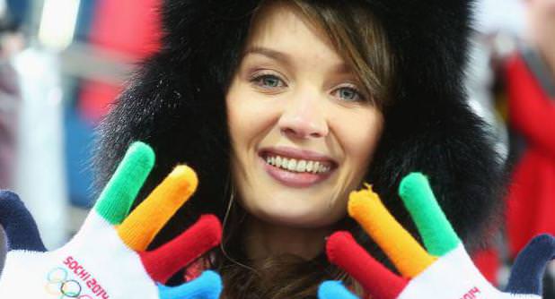 Soçi'nin en güzel taraftarları