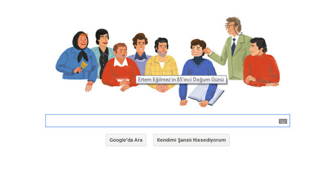 Ertem Eğilmez Google oldu
