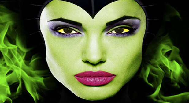 Angelina Jolie cadı oldu!