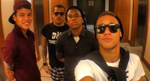 Futbolcuların 'Selfie' pozları