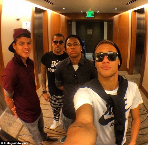 Futbolcuların 'Selfie' pozları