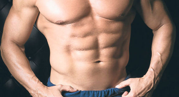 Erkeklerde baklava dilimi estetiği