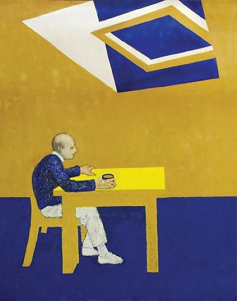 Alzheimer hastası ressamın hastalığı süresince çalışmaları