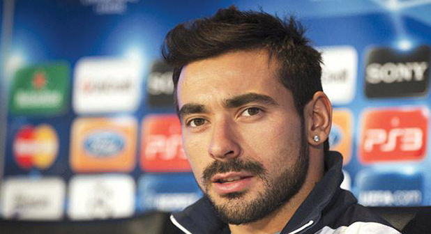 Galatasaray'ın ilk çileği Lavezzi