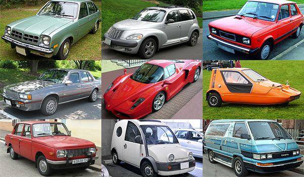 En ilginç otomobiller