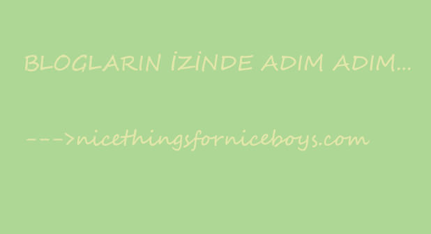 Blogların izinde adım adım...