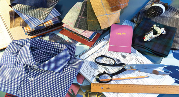 Türk erkekleri için özel dikimin İtalyanca'sı