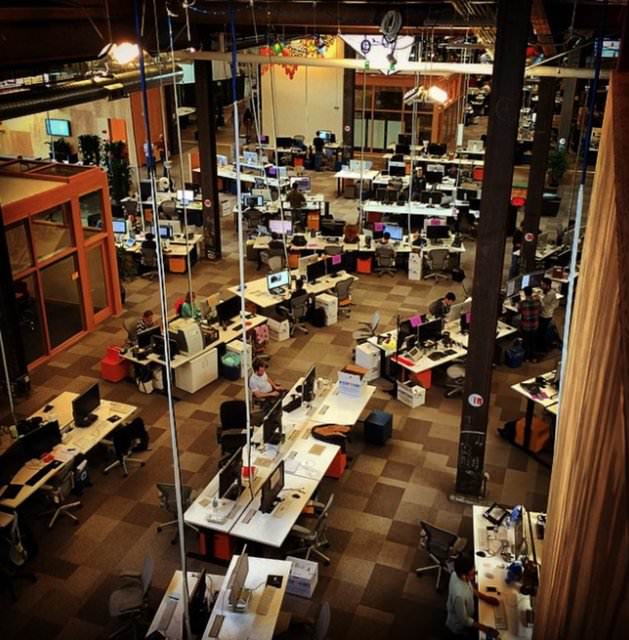 İşte Facebook’un çılgın ofisi!