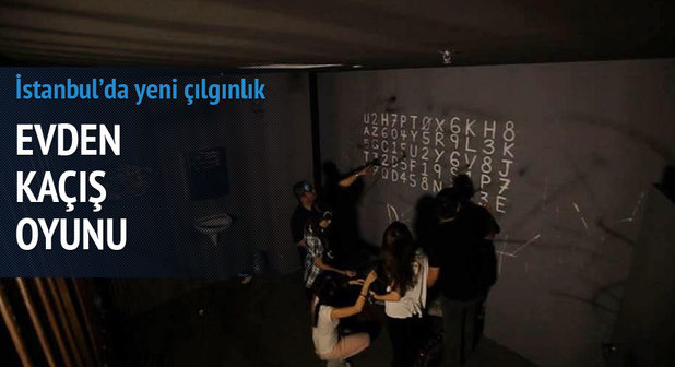 İstanbul’da yeni çılgınlık evden kaçış oyunu