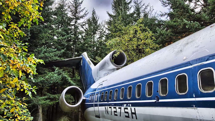 Boeing uçağı ev oldu