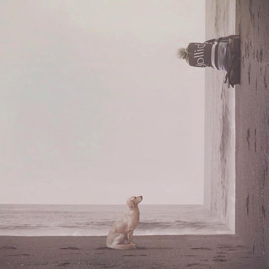 Fotoğrafları başkalaştıran sanatçının çalışmaları!