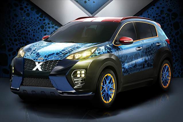 X-Men Temalı Kia Sportage