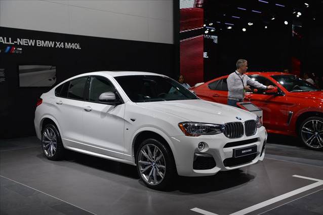 En güçlü BMW X4 de Detroit'de