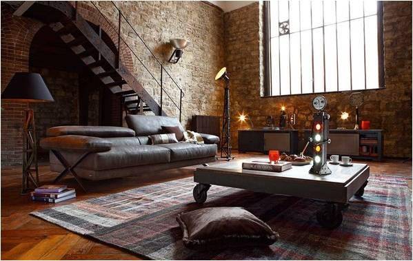 Ev dekorasyonunda maskülen detaylar