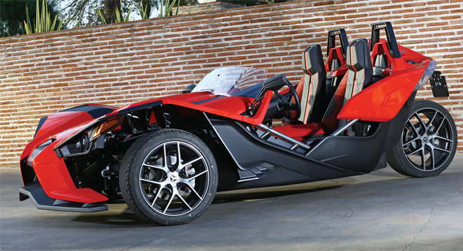 Adrenalin makinesi: Polaris Slingshot!