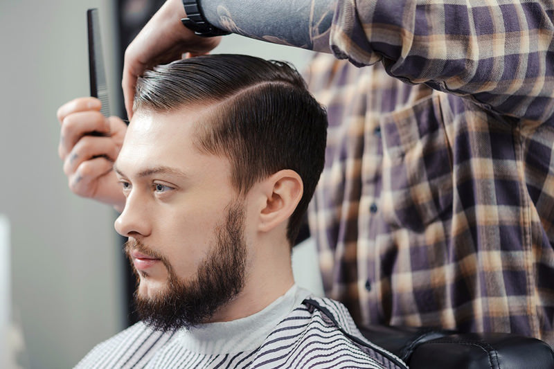 Erkeklerin yüz tipine uygun saç modeli!