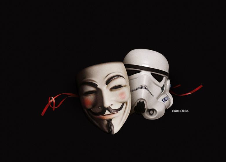 Sinemanın ünlü maskelerinin arkasındaki yüzleri