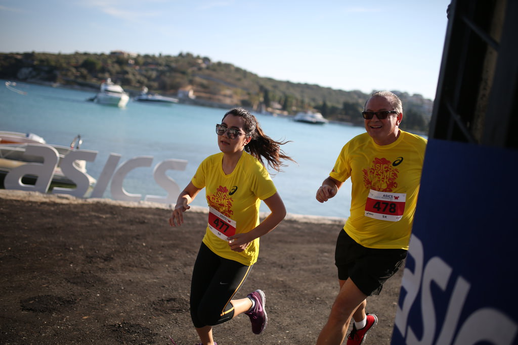 Bu maraton denizde bitiyor!