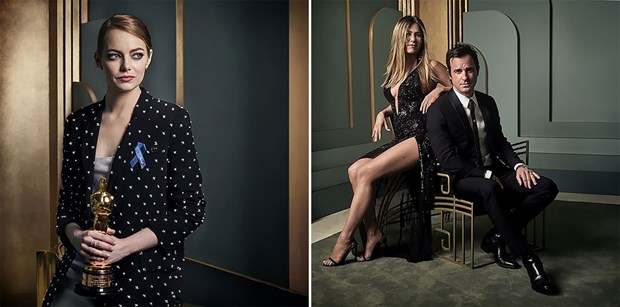 Vanity Fair Oscar partisinden ünlülerin özel fotoğrafları