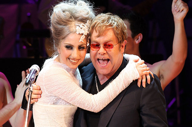 Lady Gaga'dan Elton John'a şarkı