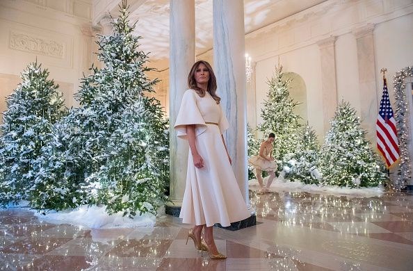 Melania Trump yılbaşı hazırlıklarına başladı