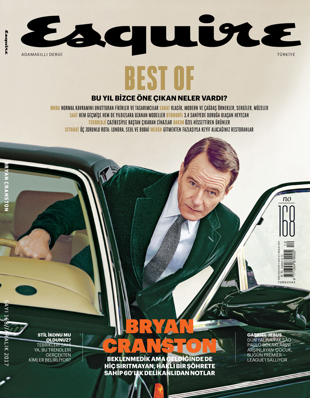 Esquire Türkiye Aralık 2017'de neler var?
