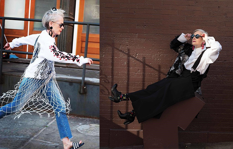 Moda ikonu olmanın yaşı yok!