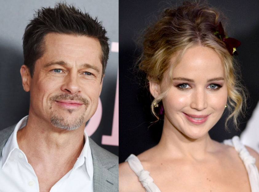 Jennifer Lawrence ile Brad Pitt aşk mı yaşıyor?