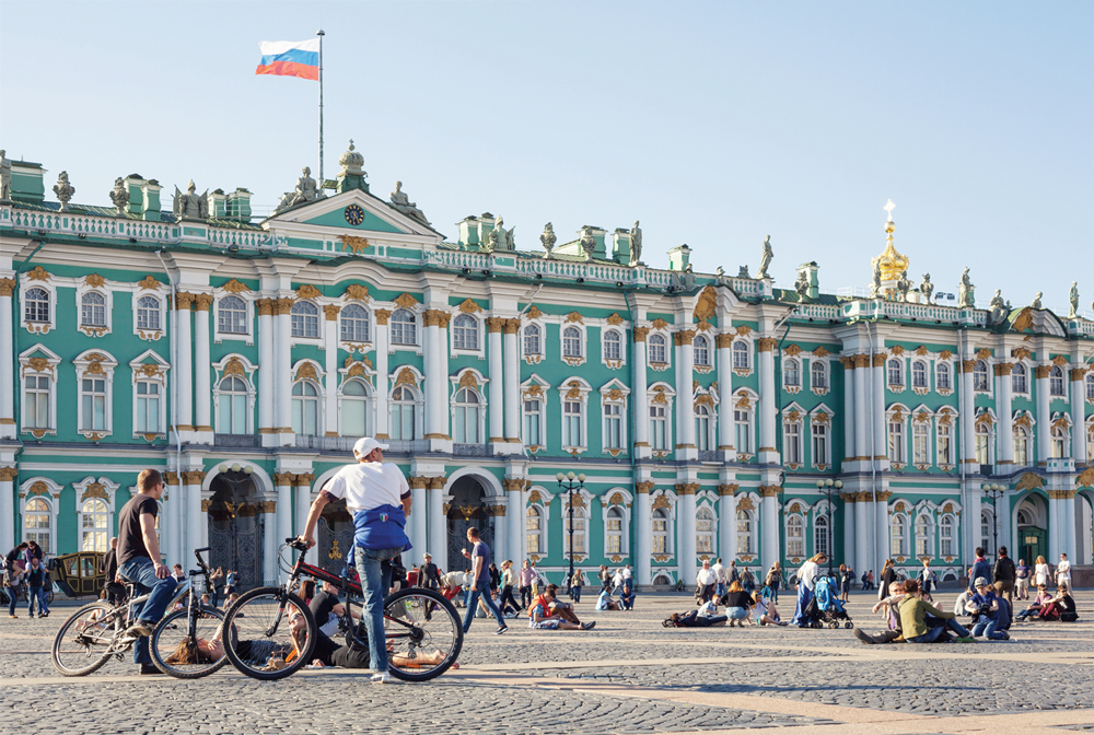 Çarlar kenti Saint Petersburg