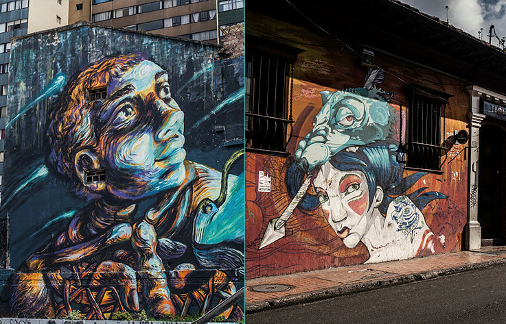 Bu mahalle dev bir graffiti!