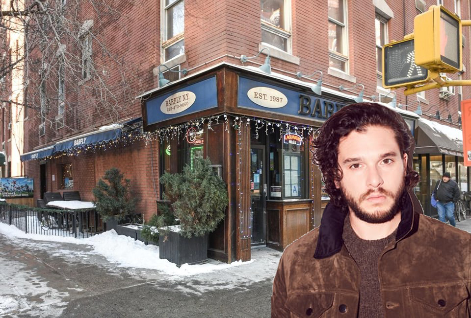 Kit Harington bardan yaka paça atıldı