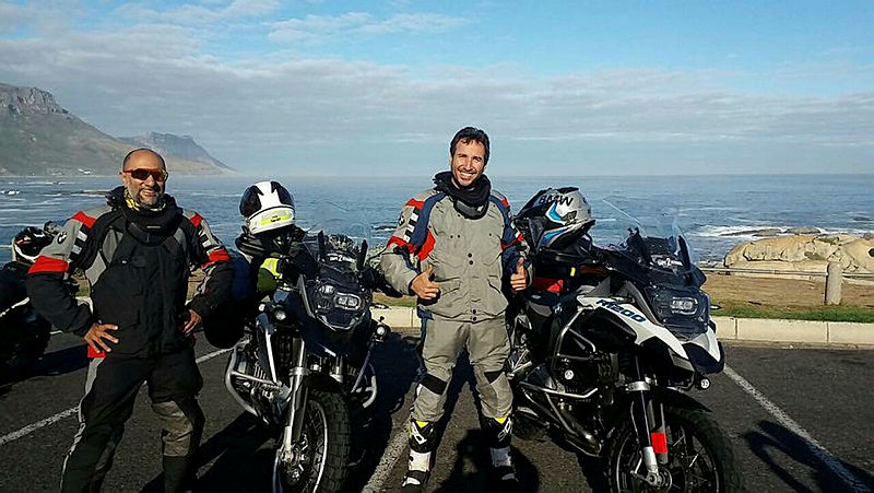 Motosiklet üzerinde 16 bin kilometre