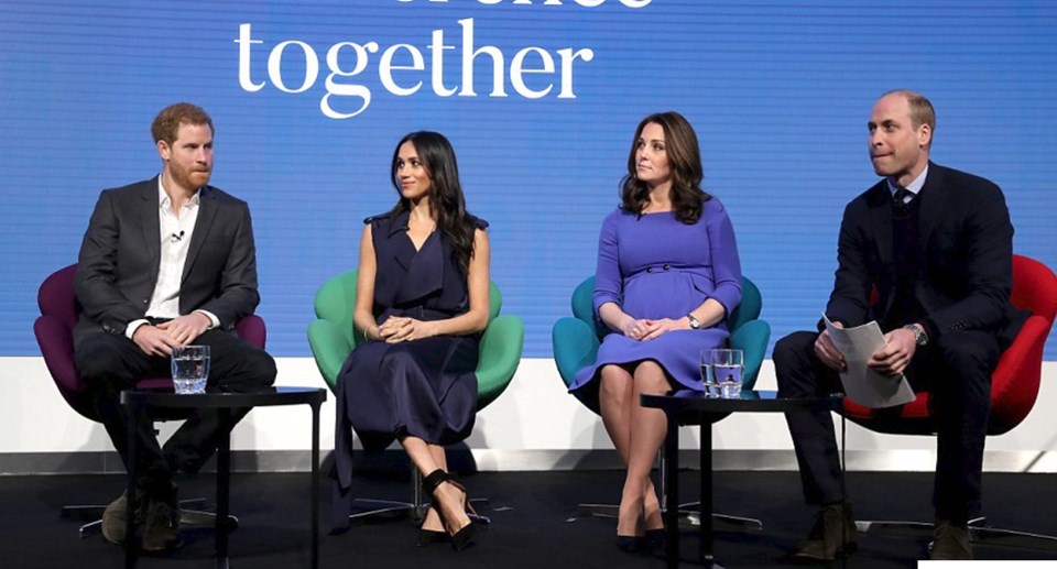 "Kraliyet dörtlüsü" bir arada