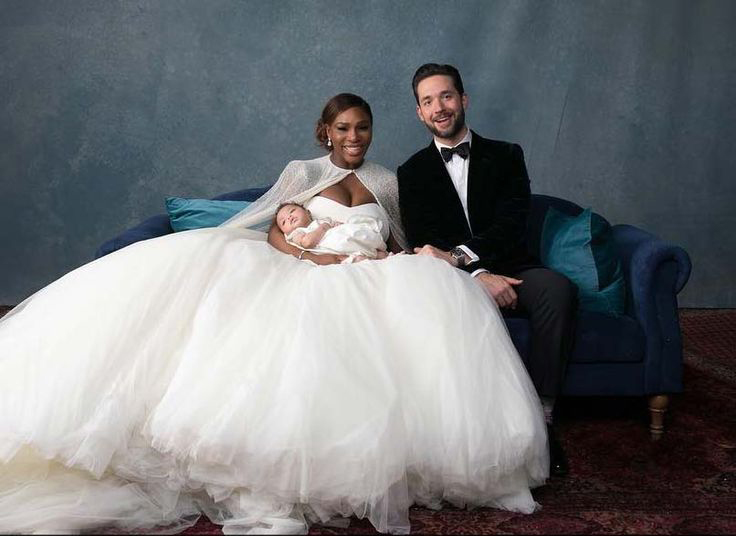 Serena Williams'a eşi Alexis Ohanian'dan Oscar'lık jest