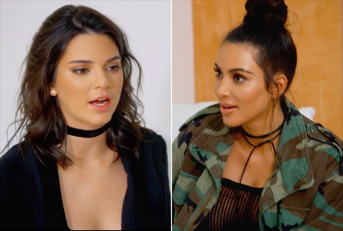 Kim Kardashian ile Kendall Jenner arasında kıskançlık krizi