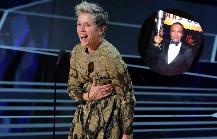 McDormand'ın "En İyi Kadın Oyuncu" ödülünü çalan kişi gözaltına alındı