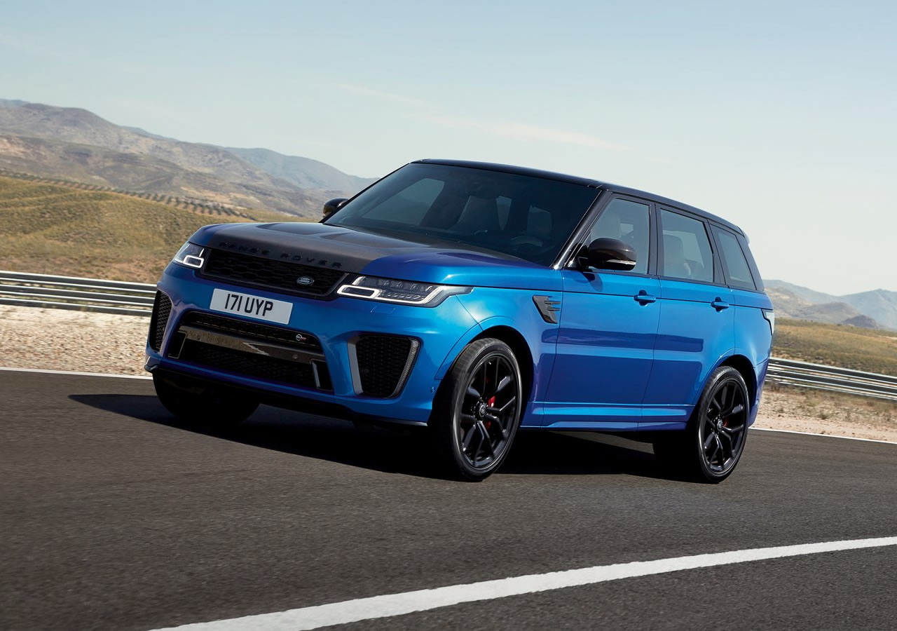 Range Rover Sport SVR ile rekor